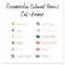 Prismacolor Col-Erase Pencil with Eraser, 0.7 mm, 2B (#1), Asstd Lead/Barrel, PK24 20517 - alternate 12